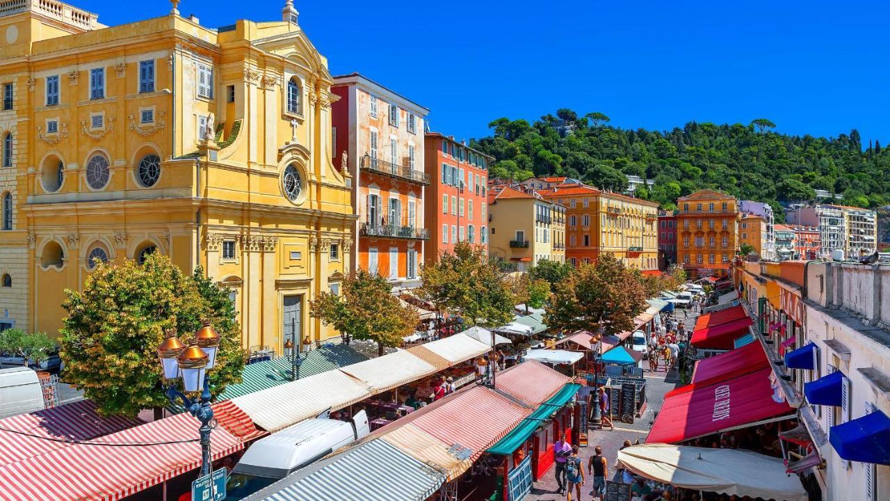 Grosso 4 Pers Wifi Ac Parking Daire Nice Dış mekan fotoğraf